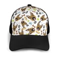 thumbnail image 3 of Yiaed German Shepherd Dog Print Baseball Cap Dad Hat Polo Style Plain Blank Adjustable Size, 3 of 5
