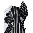 thumbnail image 5 of Disney Nightmare Before Christmas Baby Girls' Cosplay Dress and Headband Set Jack Black Pinstripe, 5 of 6