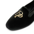 thumbnail image 4 of DREAM PAIRS Women Velvet Embroidery Flats shoes Round Toe Slip On Ballet Shoes, 4 of 7