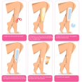 thumbnail image 3 of Xingzhi 100pack/lot Safe And Durable Wax Strip Sheet Wide Application For Waxing Removal Wax Paper 1Set, 3 of 6