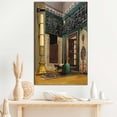 thumbnail image 3 of Islamic Canvas Art, Quran Artwork, Turkish Art, Atik Valide Mosque, Reproduction Canvas Art, Osman Hamdi Bey Canvas, Osman Hamdi Artwork, Canvas Wall Decor - Black Framed, 3 of 6