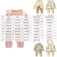 thumbnail image 3 of Girls Pajamas Kids Soft Cute Cotton Long Sleeve 2 Piece Stretchy Snug Fit Pjs Set For Girls,6-12 Months 12-24 Months 2t 3t 4t 5t 6t 7t 8t 9t Children(Yellow,8-9 Years), 3 of 5