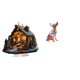 thumbnail image 1 of Escultura de belén, estatua de perro, figura decorativa, adorno de pie de acrílico, decoración de coleccionable hecha a mano con un diseño art, 1 of 8
