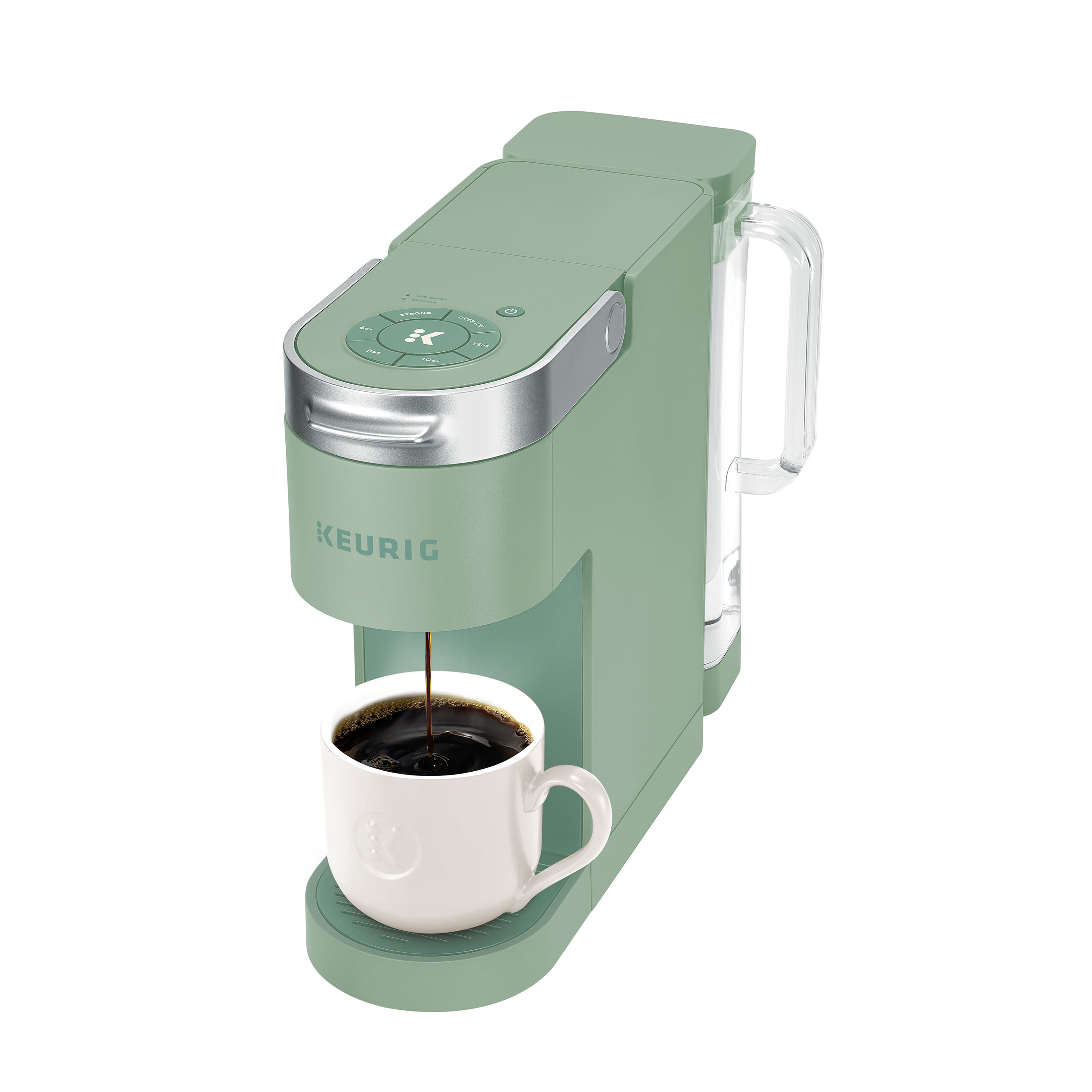 Keurig K Supreme Single Serve K-Cup Pod Coffee Maker Silver Sage 5000363309  - Best Buy