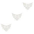 thumbnail image 1 of mmirethe Stylish Macrame Wall Hanging Adds Touch Of Luxury To Home Suitable For Any Occasion Unique Style type 2 3Set, 1 of 6