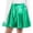 01Green, variant on QSAWXQZ Girls Party Skirt Sequin Elastic Waist a Line Built-in Shorts Ruched Mini Pull-on Skirt 13-14 Years