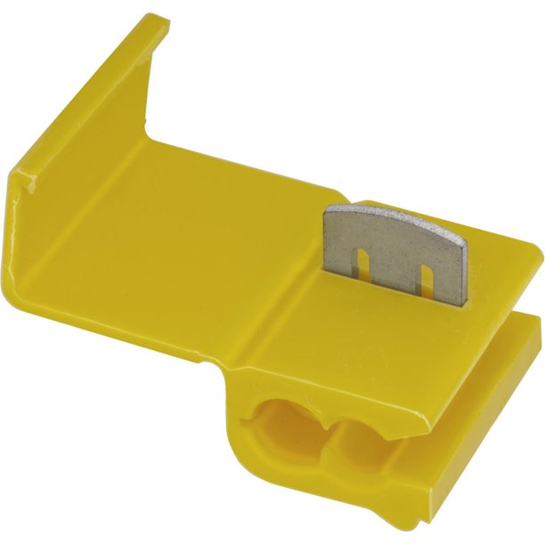 10 Electrical Connector selfStrip 1210 Ga Yellow