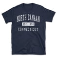 thumbnail image 1 of North Canaan Connecticut Classic Established Men's Cotton T-Shirt, 1 of 1