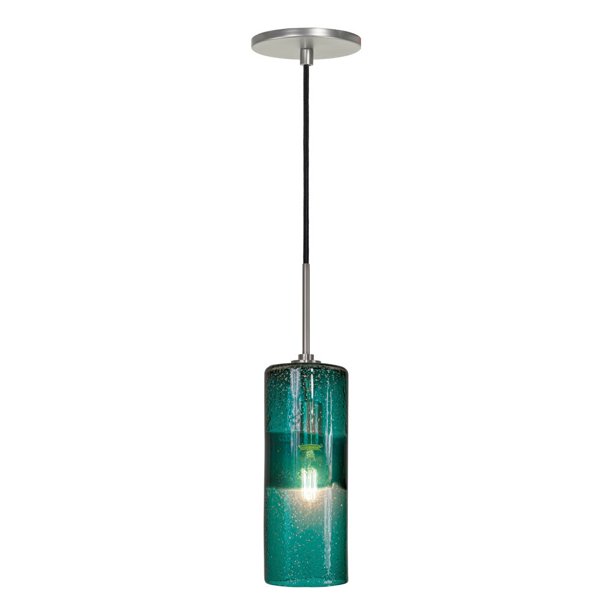 Jesco Lighting Group Jesco 1 Light Hand Blown Glass Pendant With Canopy