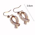 thumbnail image 6 of Limei Stylish Drop Earrings Shiny for Daily Wear Bright Luster, 6 of 7