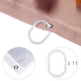 thumbnail image 4 of Shivering Waterproof Bathroom Curtain Set with Hooks - Printed Bathroom Curtains for Home Decoration, 4 of 6