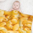 thumbnail image 3 of Yibo Hamburger Fleece Flannel Gift Blanket Realistic Interesting Food Blanket Lightweight Soft Cute Cozy Blanket for Bed Couch Travel Outdoor for Teens, 3 of 8