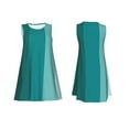 thumbnail image 7 of Haiem Teal Color for Women’s Summer Dresses – Casual Sleeveless Tank Loose Sundress, Lightweight Beach Dress, 7 of 7