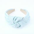 thumbnail image 5 of Unique Bargains 1 Pc Elegant Tie Headbands for Women Blue, 5 of 6