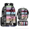 thumbnail image 1 of Taylor Swift Ensemble de Trois Sacs d'École pour Étudiants (Sac à Dos + Sac à Repas + Trousse), 1 of 1