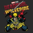 thumbnail image 2 of Men's Marvel: Deadpool & Wolverine Fighting Pose Graphic T-Shirt, 2 of 5