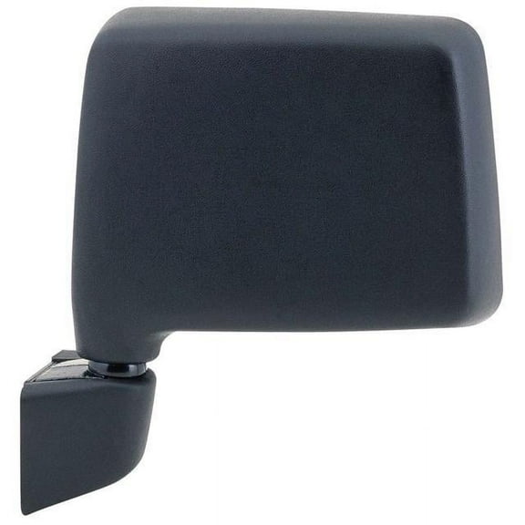 69006S - Fit System Driver Side Mirror for 87-95 Suzuki Samurai, black, foldaway, Manual