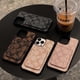 thumbnail image 2 of Funda De Cuero De Lujo Para Teléfono iPhone 14Pro Max 13promax 12 11 XS 7P Tarjeta Bolsillo Moda C Gao Jiahui unisex, 2 of 2
