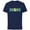 Navy, variant on Disney and Pixar Mom Pixar Ball Family Mother’s Day Birthday - Short Sleeve Cotton T-Shirt for Adults - Customized-Black