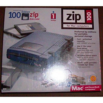 Iomega Zip 100 Drive for Windows and Mac Computers - (Best Zip App For Mac)