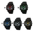 thumbnail image 4 of Reloj para hombre Minnieouse alarma militar LED deportivo impermeable Digital Verde, 4 of 6