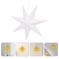 thumbnail image 4 of Paper Star Lantern Lampshade for Lamp Create Warm Atmosphere 1 Set 20.4in, 4 of 8