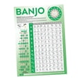 thumbnail image 2 of Banjo Chords Chart Poster Banjo Fretboard Notes for Pianist Friends Beginner Baoblaze Tabla de práctica de acordes, 2 of 8