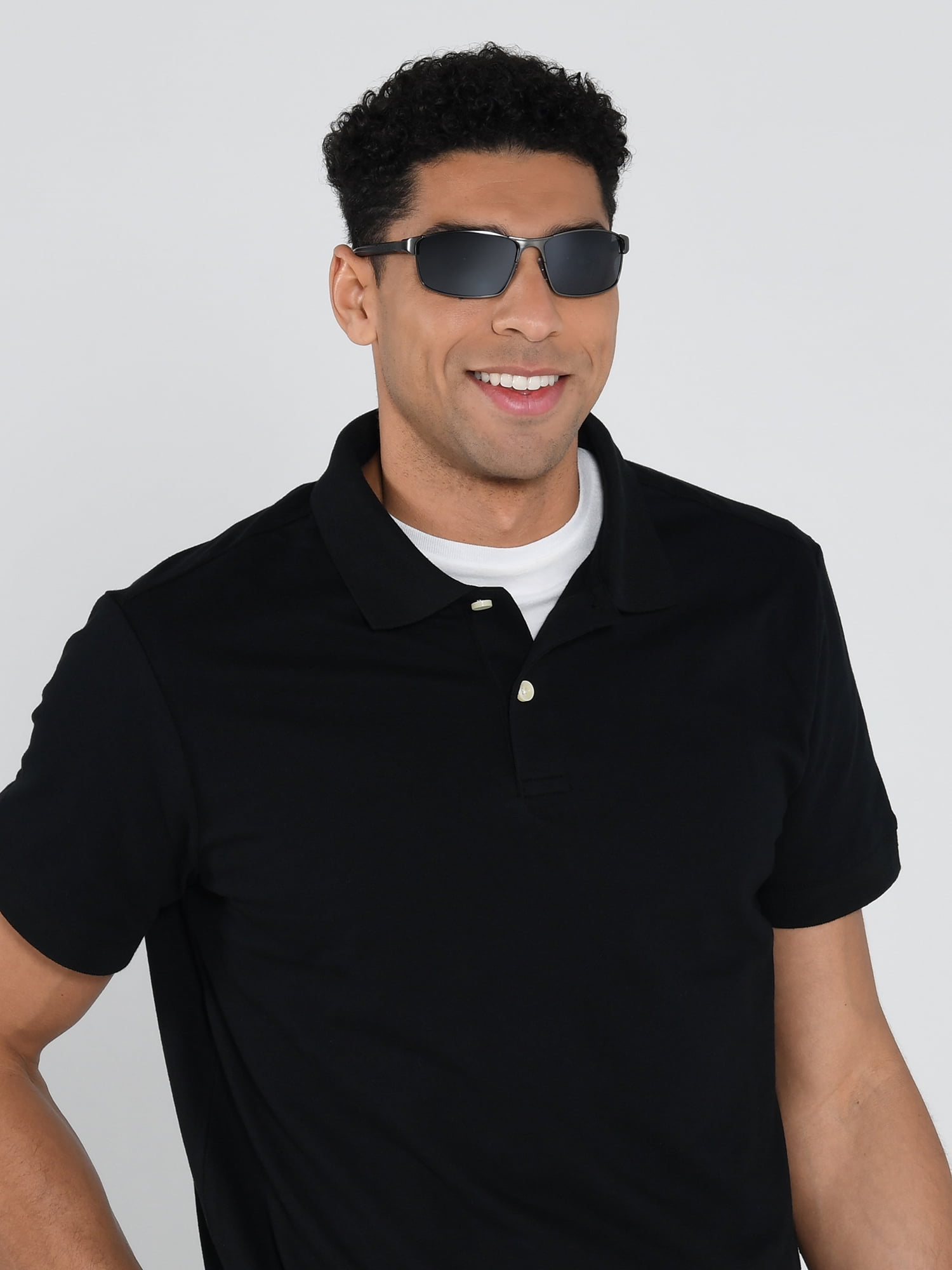 Ironman Semi Rimless Polarized Sunglasses