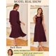 thumbnail image 3 of Vestido Mother of The Bride rojo oscuro con chaqueta GRACE KARIN, 3 of 4
