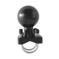 thumbnail image 3 of chiwanji 2.25'' Ball Mount Base with Rectangle Plate 5kg Load Bearing Capacity Sturdy Rubber Aluminum Alloy Double U Bolt Base, 3 of 10