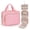 Pink, variant on Hanging Toiletry Organizer for Travel - Waterproof Cosmetic Bag with Multi-Compartment, Portable Makeup Storage for Bathroom, Gym, Camping & Business Trips (Gift Idea)