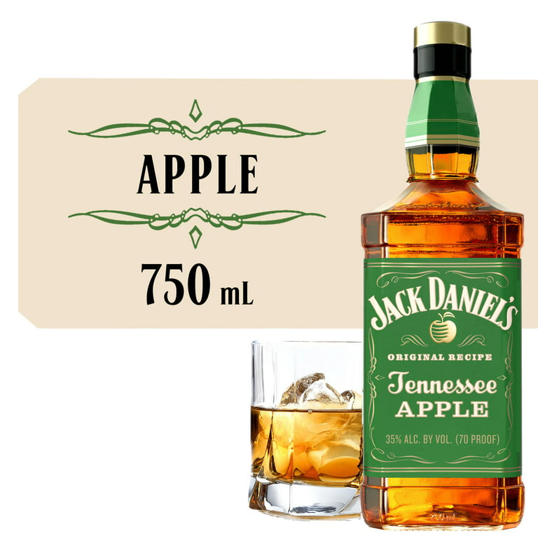 .com: Brown-forman Jack Daniel's Tennessee Apple Flavored Whiskey,  70.00 Proof, 0.750 Ltr : Grocery & Gourmet Food
