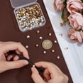 thumbnail image 3 of 240pcs Rectangle Slide Charms Leather Rope Clips Large Hole Slider Loose Beads Wristband Locking Clips 6.5x4mm ID Jewelry Connector for Bracelets Necklace Jewelry Making Silver/Gold DIY, 3 of 5