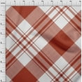 thumbnail image 4 of oneOone Rayon Brown Fabric Tartan Quilting Supplies Print Sewing Fabric By The Yard 56 Inch Wide, 4 of 4