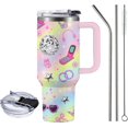 thumbnail image 3 of Iridescent Birthday Gifts for 10 Year Old Girls, in My Double Digits Era Tumbler Cup 40oz, 10th Birthday Gifts for Girls Double Digits Cup, Ten Year Old Girl Birthday Gifts Music 10th Birthday Cups, 3 of 6