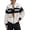 Beige, variant on Race Car Driver Jacket Women, Fashion Racing Jacket Vintage Color Block Zip Up Race Car Driver Bomber Jackets Streetwear