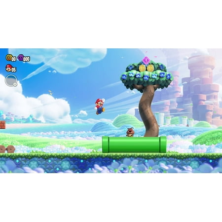 Nintendo Switch – OLED Model + Super Mario Bros. Wonder Bundle - Red and Blue