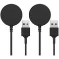 thumbnail image 1 of GHSDFBB [2-Pack] Charger Compatible with Samsung Galaxy Watch 4/4 Classic Watch 3 Active 1 2 SM-R500 SM-R830 SM-R820 SM-R840 SM-R850-USB Charging Cable 3.3ft 100cm-Smartwatch Accessories, 1 of 7