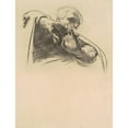 thumbnail image 2 of John Singer Sargent 15x18 Gold Ornate Wood Frame and Double Matted Museum Art Print Titled - Study for ‘The Crucifixion and Death of Our Lord’ (1909-1916), 2 of 4