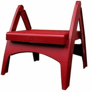 Quik-Fold Step Stool, Kitchen Red