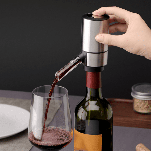 Distributeur de Vin Électrique Accessoires de Bar Aérateur Automatique à une Touche pour Fête