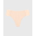 thumbnail image 4 of Culotte String Échancrée avec Logo en Rose Camée, 4 of 5