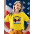 thumbnail image 2 of American Mama Oldschool T-Shirt Women -Image by Shutterstock, Female 5X-Large, 2 of 4