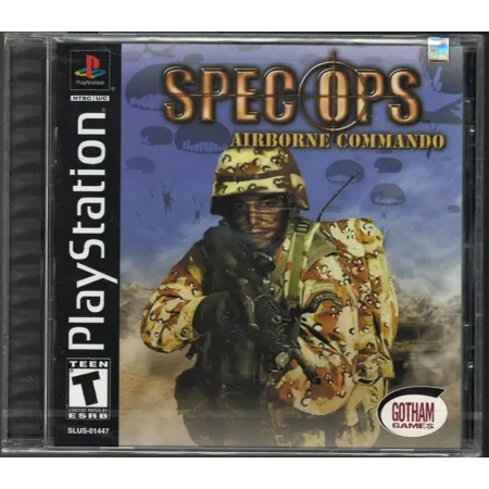 Spec Ops: Airborne Commando PS (Brand New Factory Sealed US Version) Playstation