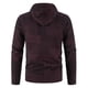 thumbnail image 4 of Chaquetas para hombres Abrigos Abrigos Moda Otoño e invierno Cuello alto Suéter Chaqueta de lana informal Odeerbi ODB-5, 4 of 4