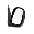thumbnail image 3 of For Chevy Express 1500/Express 2500/Express 3500 1996-2002 Door Mirror Passenger Side | Manual Glass | Non-Heated | Manual Folding | Textured Black | Non-Towing | Replacement For GM1321245 | 15768765, 3 of 9