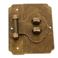 thumbnail image 2 of Cerradura de cerrojo para joyero, pestillo de cerrojo para gabinete, cerrojo de hebilla para joyero de repuesto, 2 of 5