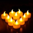 thumbnail image 1 of Coofit 10 Pcs Bougies Chauffe-Plat LED Créatives Décoratives Réalistes Sans Flamme, 1 of 8