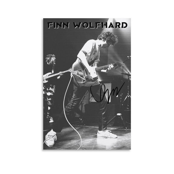 Finn Wolfhard Black White Poster Prints Canvas Wall Art for Trendy Dorm Room Decor Aesthetic Gift