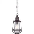 thumbnail image 1 of Quoizel Grande Lanterne Suspendue Marine en Bronze Occidental, 1 of 5